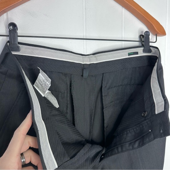 United Colors of Benetton Charcoal Striped SUIT - Picture 11 of 12